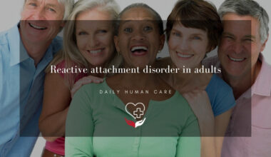 Reactive attachment disorder in adults