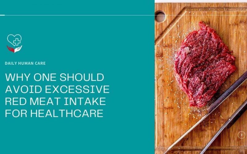 Why One should Avoid Excessive Red Meat Intake for Healthcare