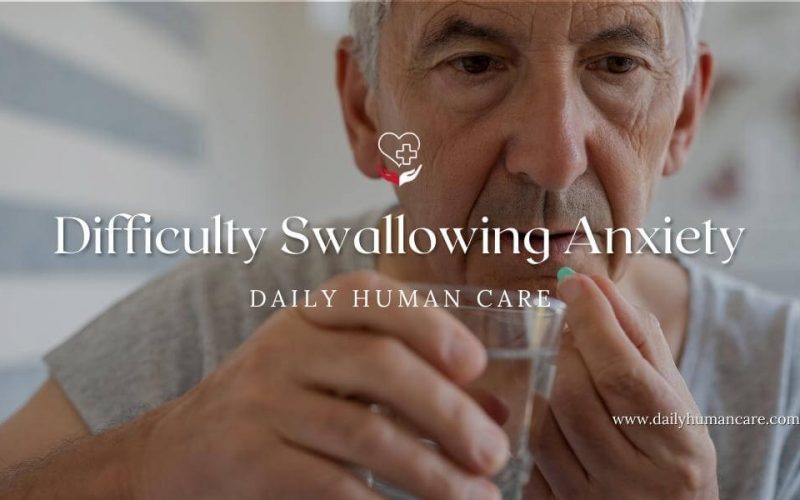 difficulty swallowing anxiety
