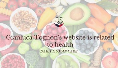 Gianluca Tognon's website is related to health