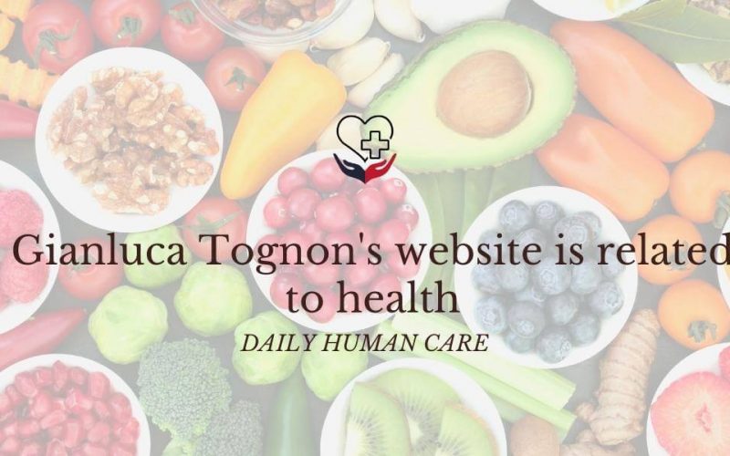 Gianluca Tognon's website is related to health