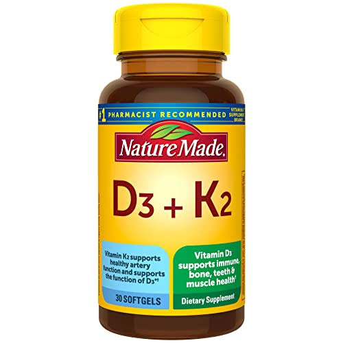 Vitamin D3 and K2 